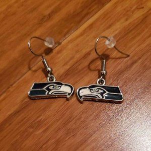Seattle Seahawks earrings